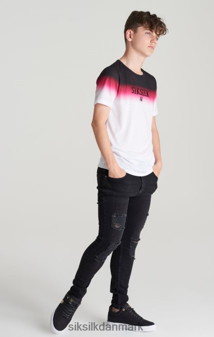 beklædning SikSilk distressed skinny denim jean drenge 862RF4310