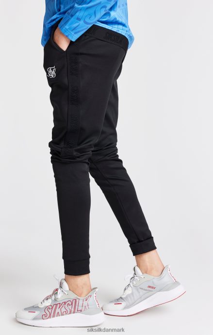beklædning SikSilk sort skinny fit jogger drenge 862RF4302