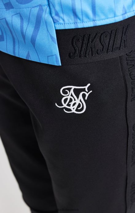 beklædning SikSilk sort skinny fit jogger drenge 862RF4302
