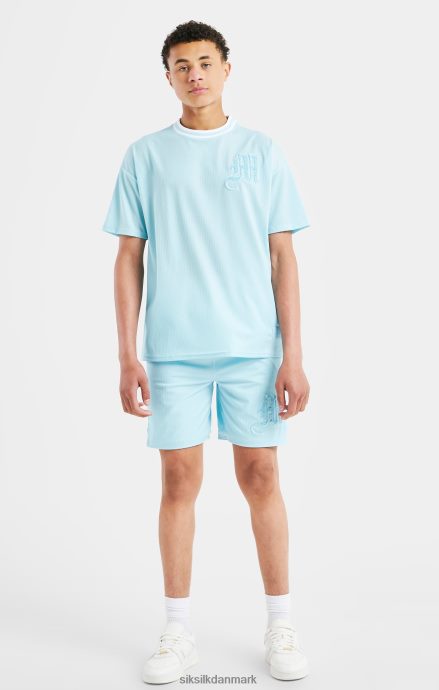 beklædning SikSilk x messi logo løs pasform shorts - blå drenge 862RF4313