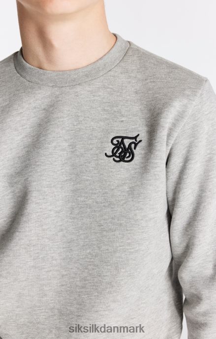 beklædning SikSilk grå marl essentials sweatshirt drenge 862RF4289