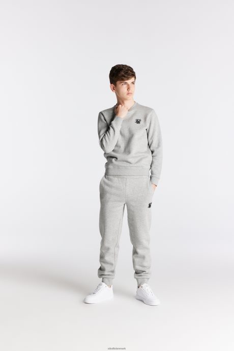 beklædning SikSilk grå marl essentials sweatshirt drenge 862RF4289