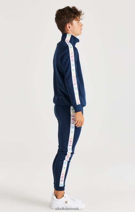 beklædning SikSilk regnbuetragthals - marineblå drenge 862RF4287