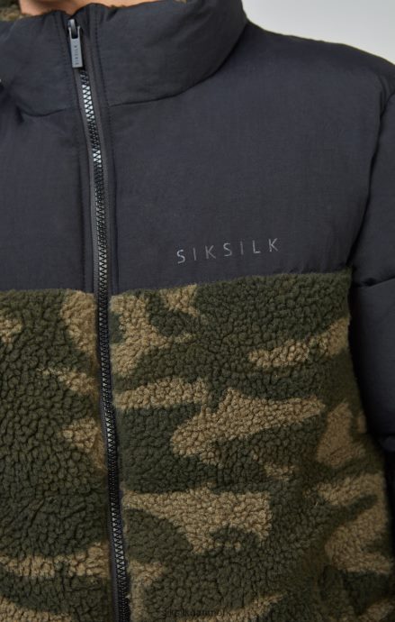 beklædning SikSilk camo borg pufferjakke drenge 862RF4297