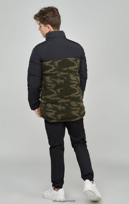 beklædning SikSilk camo borg pufferjakke drenge 862RF4297