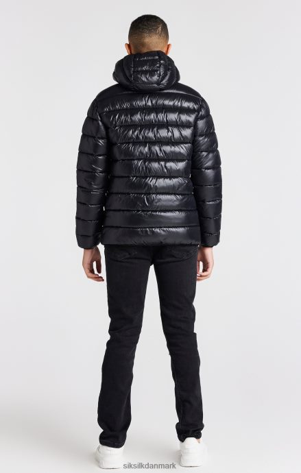 beklædning SikSilk sort letvægts boblejakke drenge 862RF4299