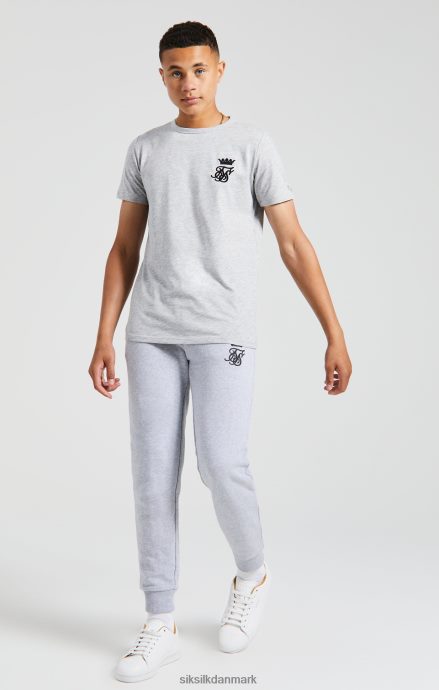 beklædning SikSilk x messi grey marl gym t-shirt drenge 862RF4281