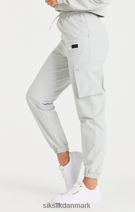 beklædning SikSilk grå cargo træningsbukser Kvinder 862RF4179