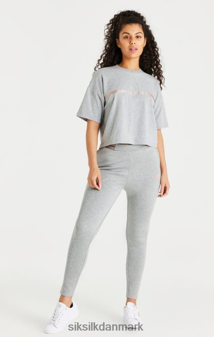 beklædning SikSilk grå mergeltræningsbukser Kvinder 862RF4186