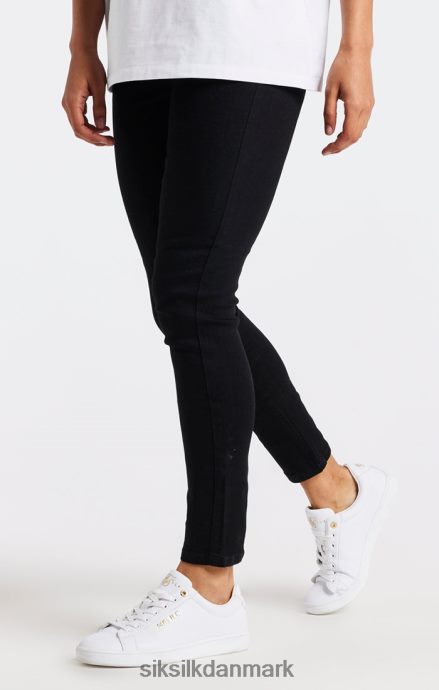 beklædning SikSilk sort essentiel skinny denim jean Kvinder 862RF4192