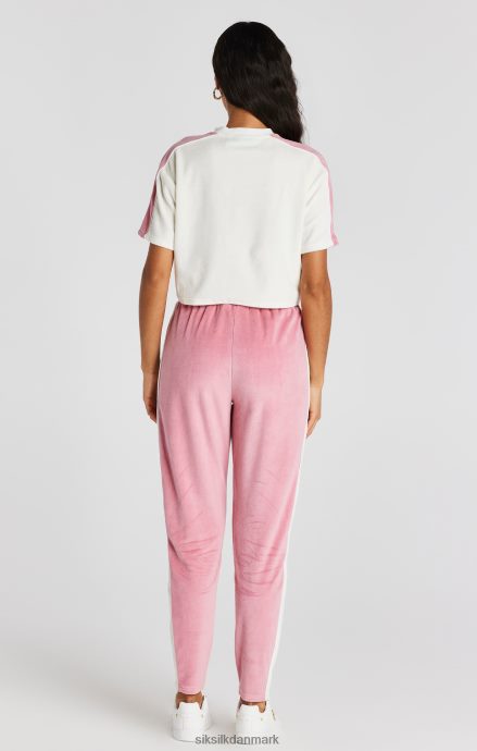 beklædning SikSilk pink velour træningsbukser Kvinder 862RF4163