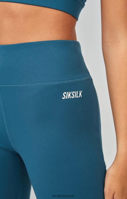 beklædning SikSilk blågrøn legging med sportsudstyr Kvinder 862RF4172