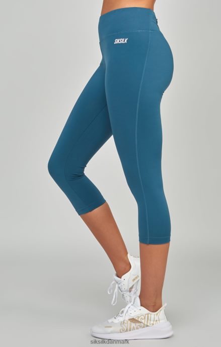 beklædning SikSilk blågrøn sports essentials capri Kvinder 862RF4170