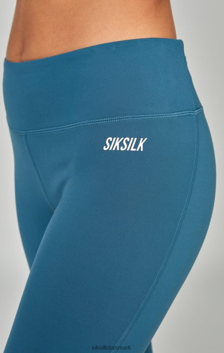 beklædning SikSilk blågrøn sports essentials capri Kvinder 862RF4170