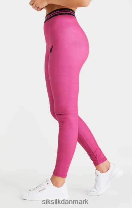 beklædning SikSilk pink tape legging Kvinder 862RF4171