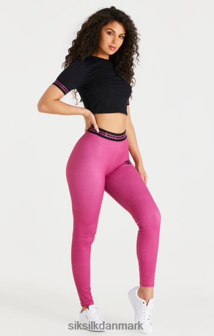 beklædning SikSilk pink tape legging Kvinder 862RF4171
