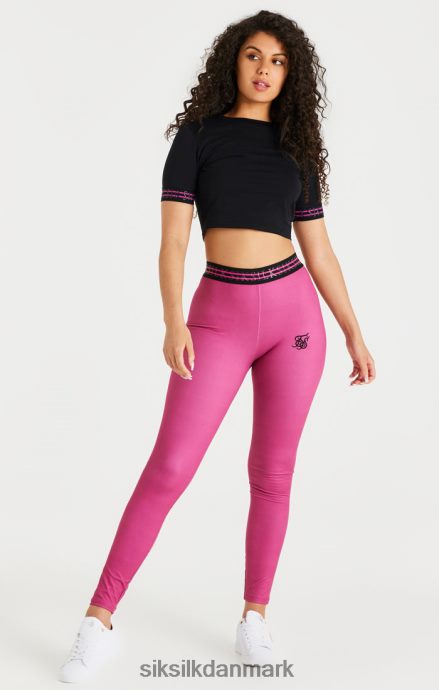 beklædning SikSilk pink tape legging Kvinder 862RF4171