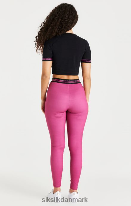 beklædning SikSilk pink tape legging Kvinder 862RF4171