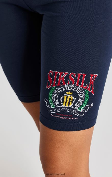 beklædning SikSilk marine varsity cyklus kort Kvinder 862RF4194