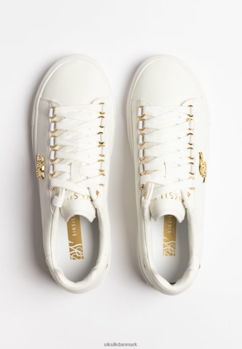 fodtøj SikSilk hvid barra slangeskindseffekt Kvinder 862RF4269