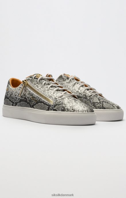 fodtøj SikSilk hvid kirkie slangeskind Kvinder 862RF4252