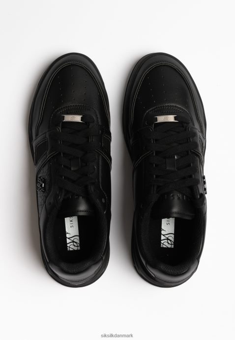 fodtøj SikSilk sort lav top bane træner Kvinder 862RF4263