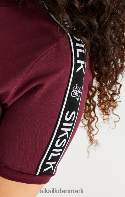 beklædning SikSilk bordeaux tape bodycon kjole Kvinder 862RF4141