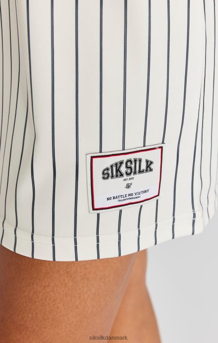 beklædning SikSilk ecru basketball nålestribet kjole Kvinder 862RF4144