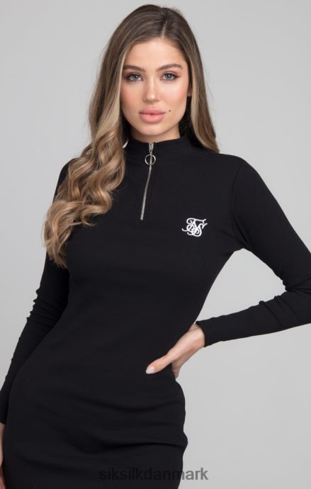 beklædning SikSilk velocity bodycon kjole - sort Kvinder 862RF4153