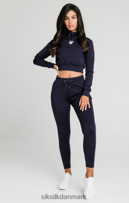 beklædning SikSilk marineblå essentiel track top Kvinder 862RF4107