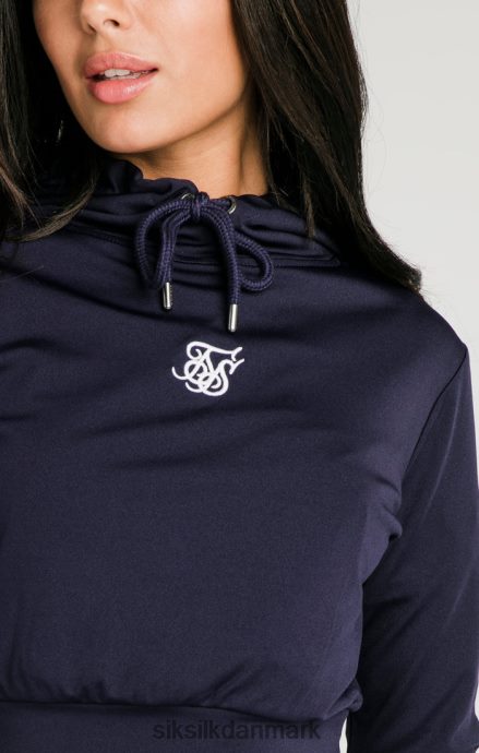 beklædning SikSilk marineblå essentiel track top Kvinder 862RF4107