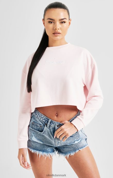 beklædning SikSilk pink signatur sweatshirt Kvinder 862RF483