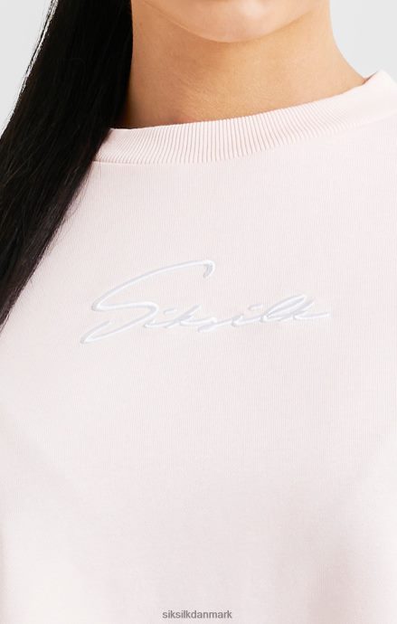 beklædning SikSilk pink signatur sweatshirt Kvinder 862RF483