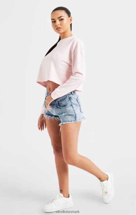 beklædning SikSilk pink signatur sweatshirt Kvinder 862RF483