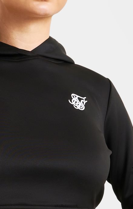 beklædning SikSilk sort cargo track top Kvinder 862RF487