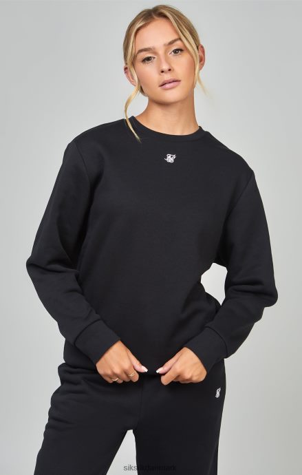 beklædning SikSilk sort essentiel sweatshirt Kvinder 862RF4101