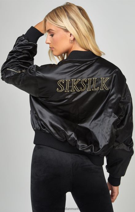 beklædning SikSilk højglans oversized bomberjakke Kvinder 862RF4136