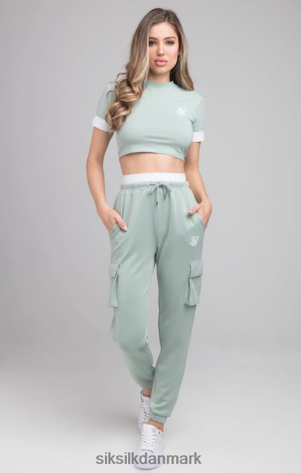 beklædning SikSilk grøn t-shirt Kvinder 862RF446