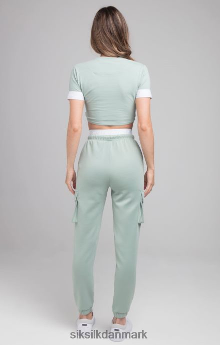 beklædning SikSilk grøn t-shirt Kvinder 862RF446