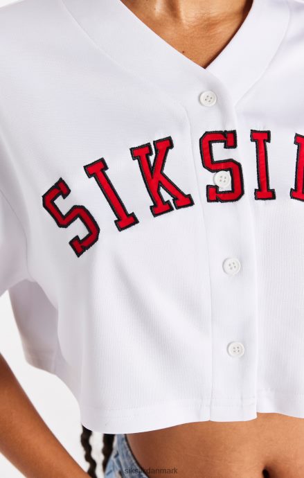 beklædning SikSilk hvid baseball-trøje Kvinder 862RF450