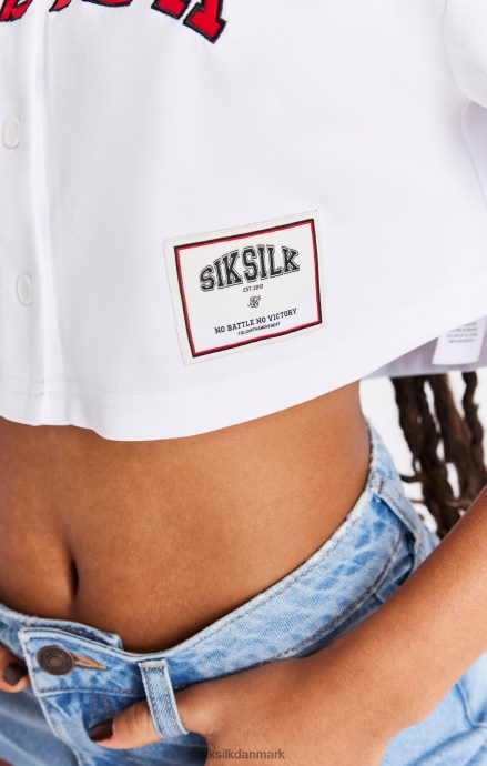 beklædning SikSilk hvid baseball-trøje Kvinder 862RF450