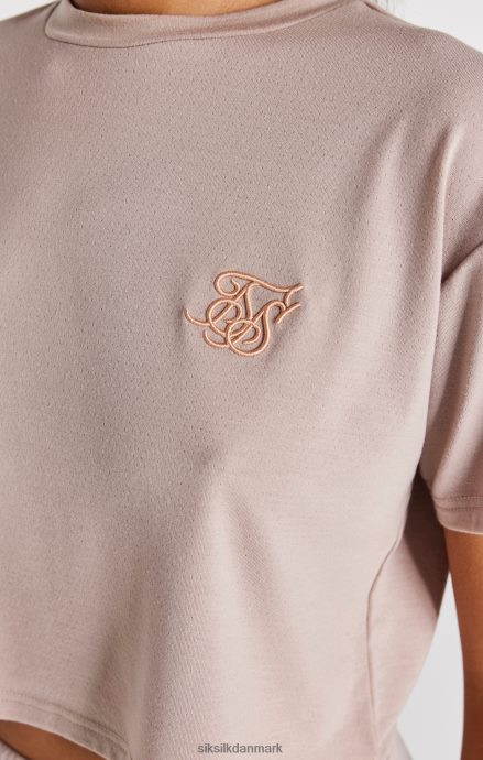 beklædning SikSilk vasket pink t-shirt Kvinder 862RF434