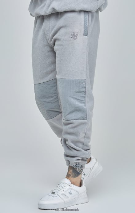 beklædning SikSilk grå polar fleece jogger med manchetpanel Mænd 862RF4517