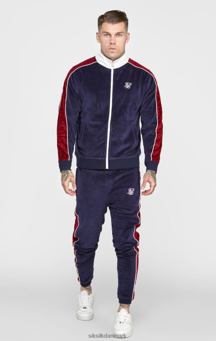 beklædning SikSilk marineblå velour træningsbukser Mænd 862RF4521