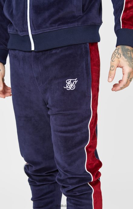 beklædning SikSilk marineblå velour træningsbukser Mænd 862RF4521