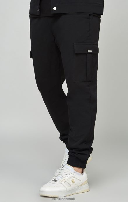 beklædning SikSilk sort utility cargo jogger Mænd 862RF4509