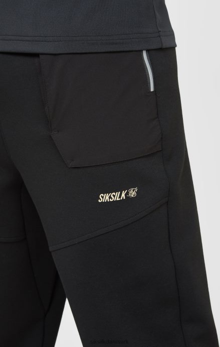 beklædning SikSilk sorte sportsbukser Mænd 862RF4520