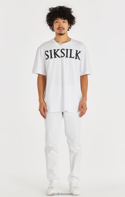 beklædning SikSilk hvid lige skåret denim Mænd 862RF4547