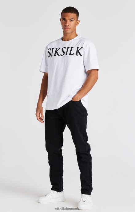beklædning SikSilk sort rose lige skåret denim Mænd 862RF4542