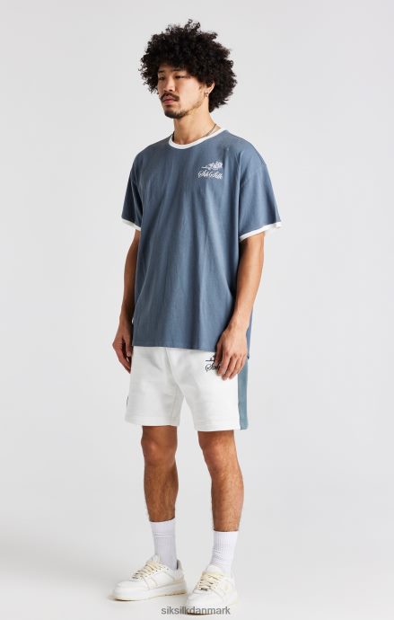 beklædning SikSilk hvid rose broderi kort Mænd 862RF4584